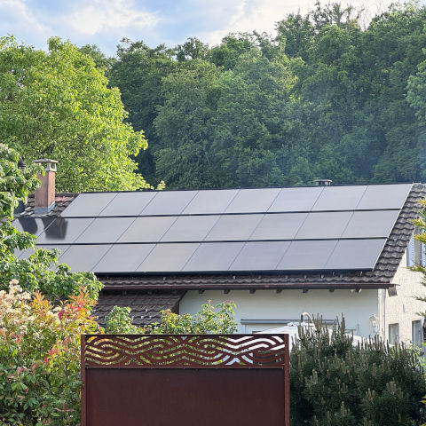 20 kWp Einlegesystem mit Schneestop