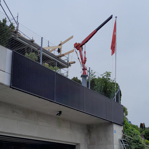11.5 kWp Süddach mit Spitzgaube