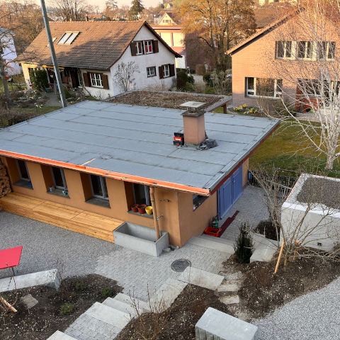 9 kWp Flachdach / Garage
