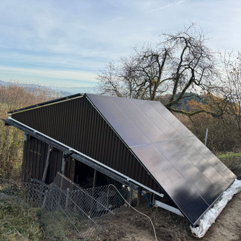 6 kWp Gartenhaus