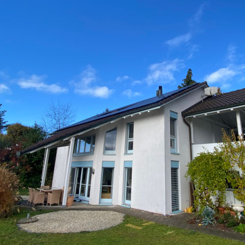 12.6 kWp Süddach